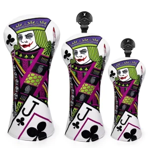 Waterproof PU Leather Elastic Band Driver Headcover