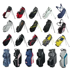Waterproof PU Leather Hand-Carry Mini Golf Bag, Custom Logo
