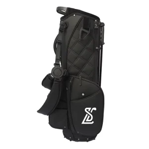 Waterproof PU leather Portable Double Shoulder Strap Golf Bag Durable Golf Stand Bag with 14 Dividers