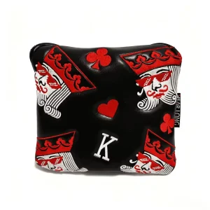 Waterproof Portable Golf Driver Headcover Customizable Logo Polyester Nylon PU Leather and Velvet