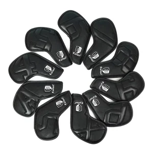 Waterproof Pu Leather Golf Club Iron Head Covers Golf Iron Covers Golf Iron Head Covers