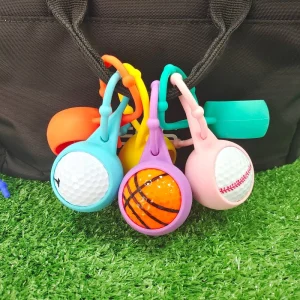 Waterproof Silicone Golf Ball Cover Durable Single Golf Ball Pouch Mini Protection Cover Golf Accessories