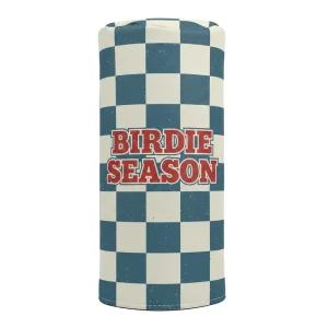 Waterproof Soft Cylindrical Golf Driver Headcover, Printed PU Material, Elastic Closure