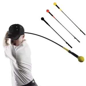 Whip Flexible Weighted Golf Swing Trainer Aid Improved Rhythm Flexibility Balance Tempo Strength Golf Training Aids