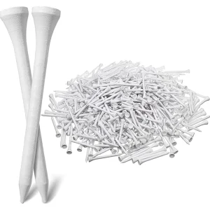 White Wooden Bamboo Golf Tees Golf Holders All Sizes 83 70 54 42MM Golf Accessory for Golf Sports Outdoor