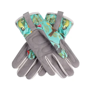 Women Gardening Gloves Floral Printed Breathable Work Gloves Custom Logo