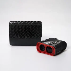 Women PU Woven Golf Rangefinder Waist Bag Golf Rangefinder Storage Bag