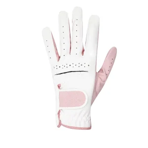 Women Right Handed Golf Gloves Premium Leather UV Protection Windproof Waterproof Adjustable Strap Golf Training Gloves