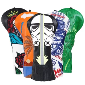 Wood Driver Club Golf Accessories Gift Golf Headcover PU Leather Club Good Quality Golf Head Cover