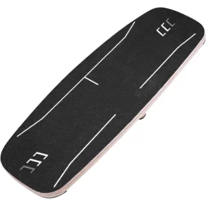 Wood golf swing dual foot motion pressure plates weight shift balance board golf and golf swing balance board