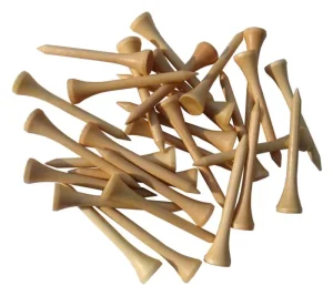 Wooden Bamboo Golf Tee Custom Available Wood Golf Tees