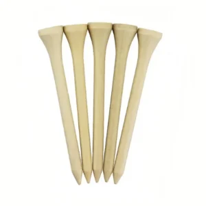 Wooden Golf Tee Tees Replacement Driving Range Hitting Trainer Club Accessories Golf Tees Ball Holder Customized Logo