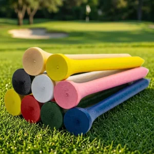 Wooden Golf Tees Durable Natural Wooden Tees Multi Sizes Assortment 42/54/70/83mm for Custom Golf Tees