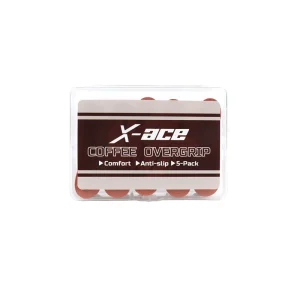 X ace Coffee colored TPE Golf Overgrip for Golf Club Durable Eco Friendly Waterproof Customizable Boxed