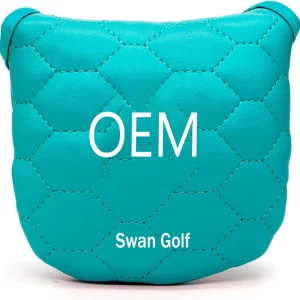 Xiamen Golf Professional Custom Golf Club Headcovers Set Premium PU Leather Driver Hybrid Putter Cover Embroidery Bulk