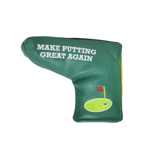 Xiamen Golf Professional Custom Golf Club Headcovers Set Premium Pu Leather Driver Hybrid Putter Cover Embroidery Bulk