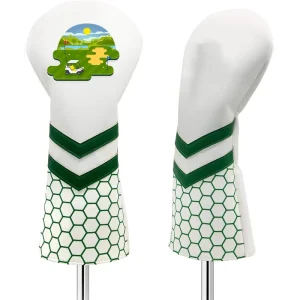 Xiamen Golf Professional Custom Golf Club Headcovers Set Premium Pu Leather Driver Hybrid Putter Cover Embroidery Bulk