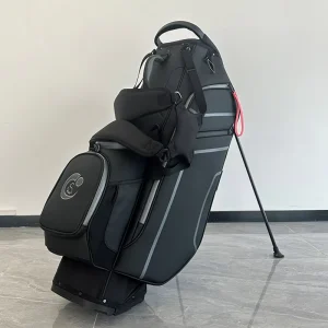YABIN Custom OEM Professional Lightweight Portable Waterproof 5 Way Golf Stand Bags with PU Leather