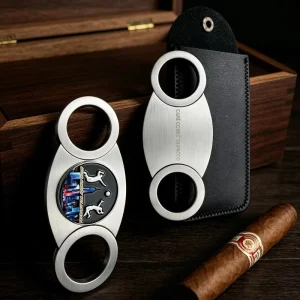 Yellow Cutter Pink Cigar Cutter Sharp Keychain Stainless Bulk Luxury Aluminum Pouch Stand Round Red Golf Ball Marker