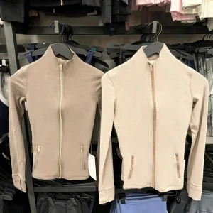 Yoga Sets Women Jacket Leggings Shorts Gold Zipper 1 of 1 Hoodie Logo Pants Bra Veste Vendor Vrouwen Apparel Mallas Activewear